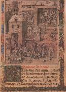 bild av en stad fran senare delen av 1400 talet, unknow artist